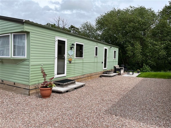 Sylvan in Rhosgoch Holiday Park near Hay-On-Wye, Powys