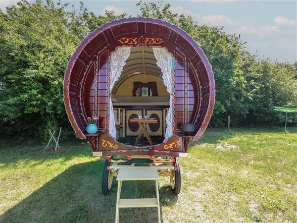 The Bowtop Gypsy Caravan in Suffolk