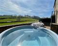 Lay in a Hot Tub at The Chapel; Derbyshire