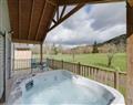 Lay in a Hot Tub at The Clover Lodge - Redlake Farm; Somerton; Somerset