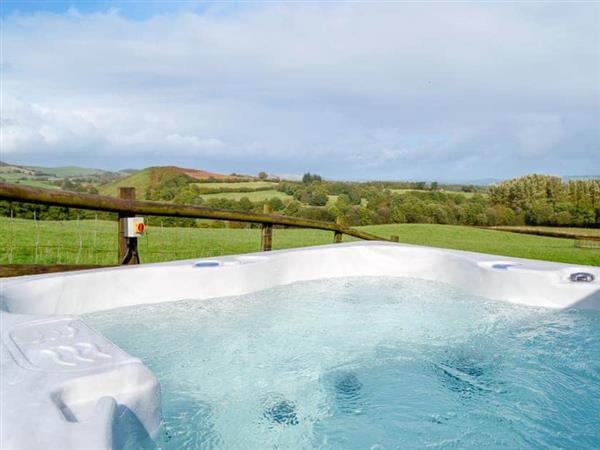 Tanyrallt Farm in Llanafan Fawr near Builth Wells, Powys sleeps 7