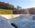 Relax in your Hot Tub with a glass of wine at The Hoolit; Perthshire