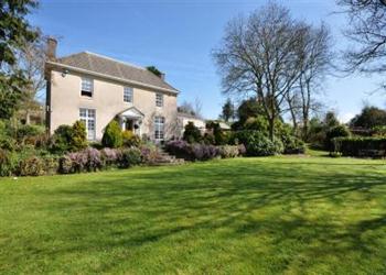 The Old Rectory from Marsdens Cottages. The Old Rectory is in Goodleigh ...