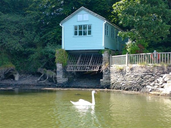 The Sharpham Boat House in Devon