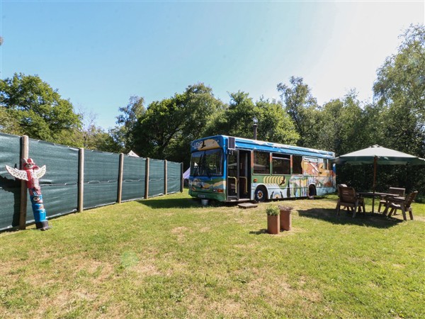 The White Cloud Bus in Staffordshire