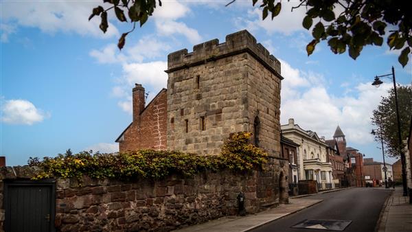 Town Walls Tower in Shrewsbury, Shropshire