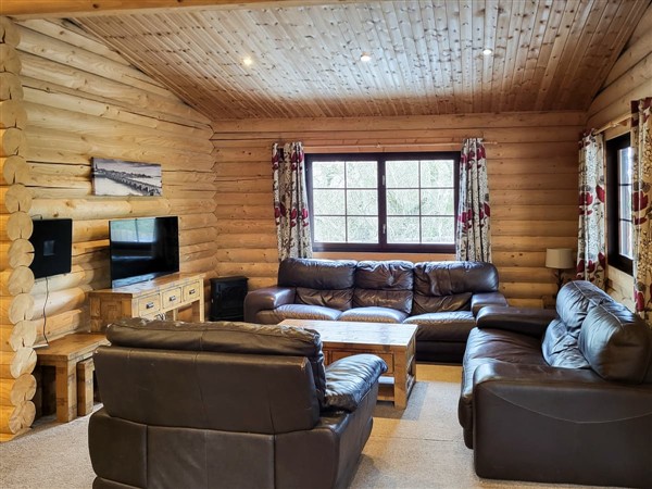 Tweed Log Cabin in Northumberland