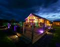Relax in your Hot Tub with a glass of wine at Ty Canol; ; Malltraeth