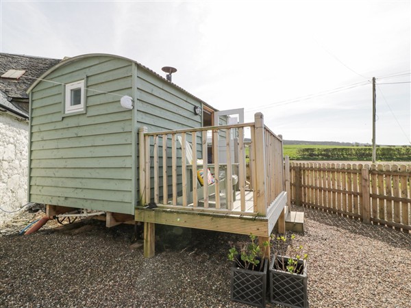 Wee Beach Hut in Ayrshire