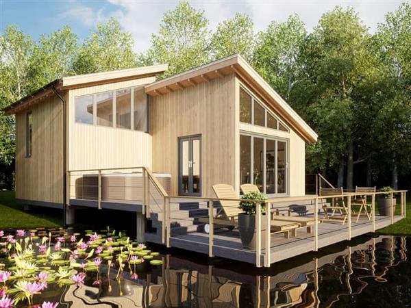 Woad Mill Lakeside Lodges - Lakeside Lodge 1, Wyberton, Lincolnshire with hot tub
