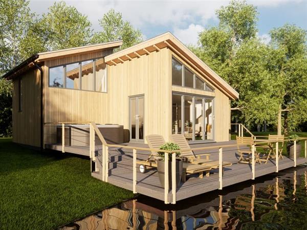 Woad Mill Lakeside Lodges - Lakeside Lodge 5, Wyberton, Lincolnshire with hot tub