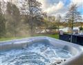 Relax in your Hot Tub with a glass of wine at Wren Cottage; Llandeilo; Dyfed