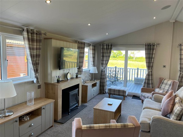 Yorkshire view lodge in North Yorkshire